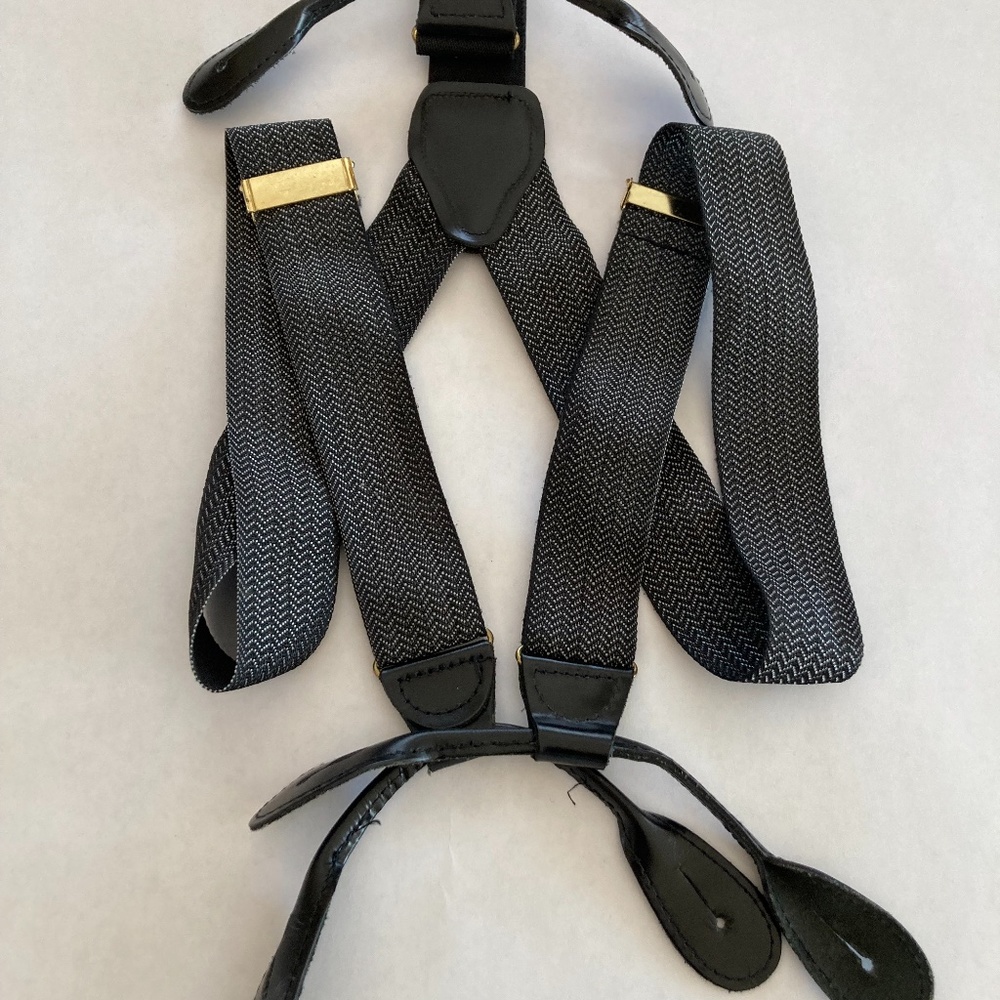Vintage suspenders, also known as braces